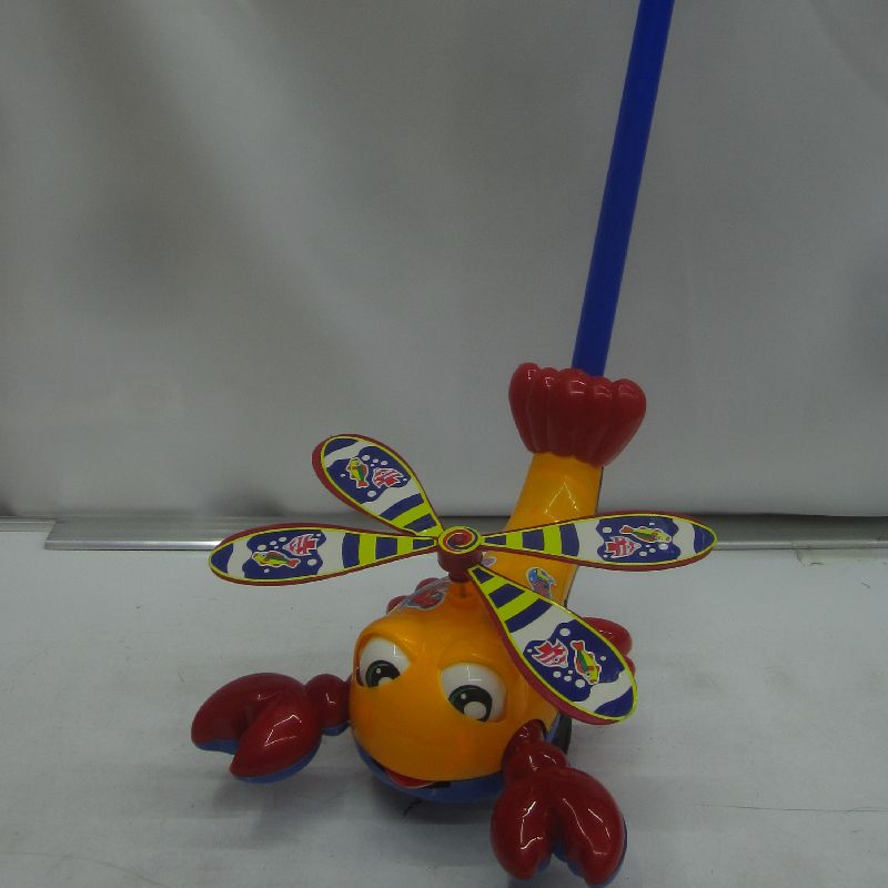 可爱龙虾造型推推乐玩具 儿童趣味模型玩具滑行早教益智玩具 其他模型玩具