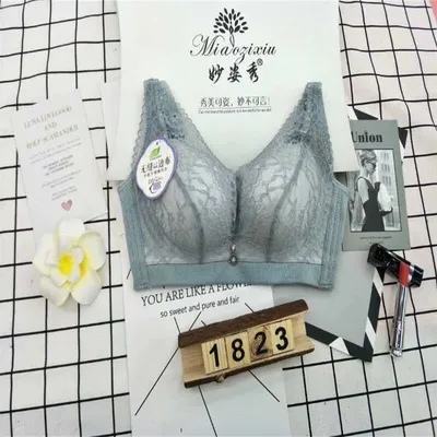New Fashion Soft Underwear Women's Comfortable No Underwire Anti-Sag Women's Bra 44