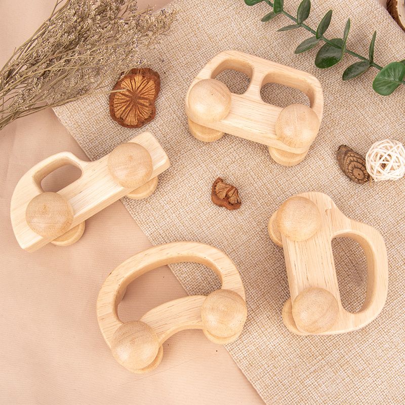 The wooden toy stroller for children is highly entertaining, capable of enhancing the baby's hand-eye coordination, visual ability, logical thinking skills, and parent-child games. It is exquisitely crafted and polished to a smooth surface Specification image