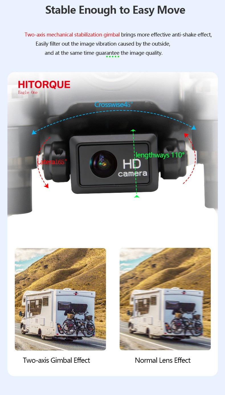 Eagle one Intelligent obstacle Avoidance two-axis Gimbal 4K GPS remote control aircraft detail image 3