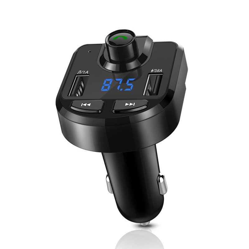 车载MP3 蓝牙免提 QC3.0快充车充 FM发射器 汽车充电器 车载蓝牙详情12