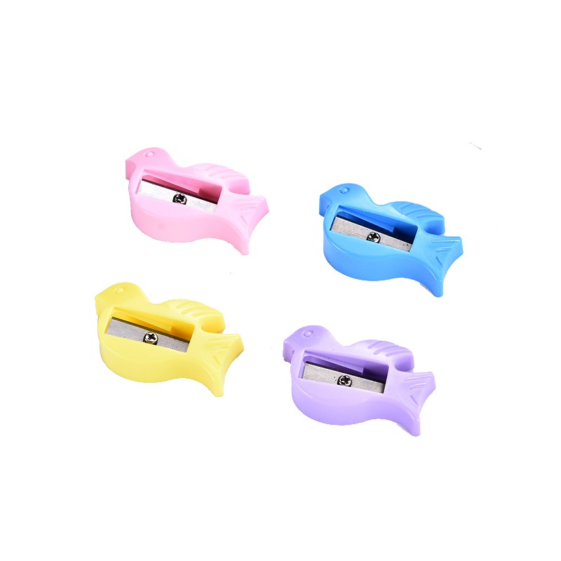 热销动物塑料卷笔刀环保卡通彩色削笔机削笔刀学生海豚铅笔刀削笔器可定制详情6