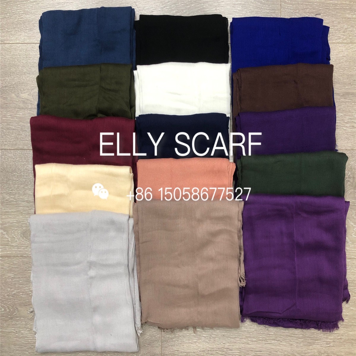 Stretch Cotton Long Monochrome Towel Specification drawing