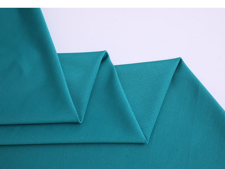 Solid-color milk silk stretch sweat fabric 130g 250g polyester ammonia single-sided knitted fabric ice sleeve detail image 4
