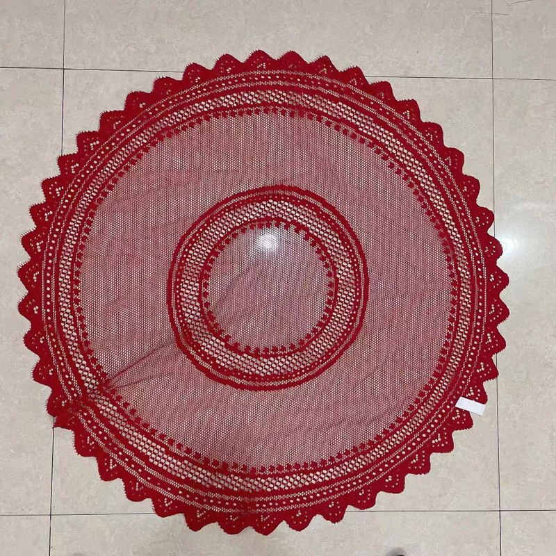 简约镂空欧式蕾丝台布茶几盖布餐桌布床头柜盖布多用蕾丝盖布详情图1