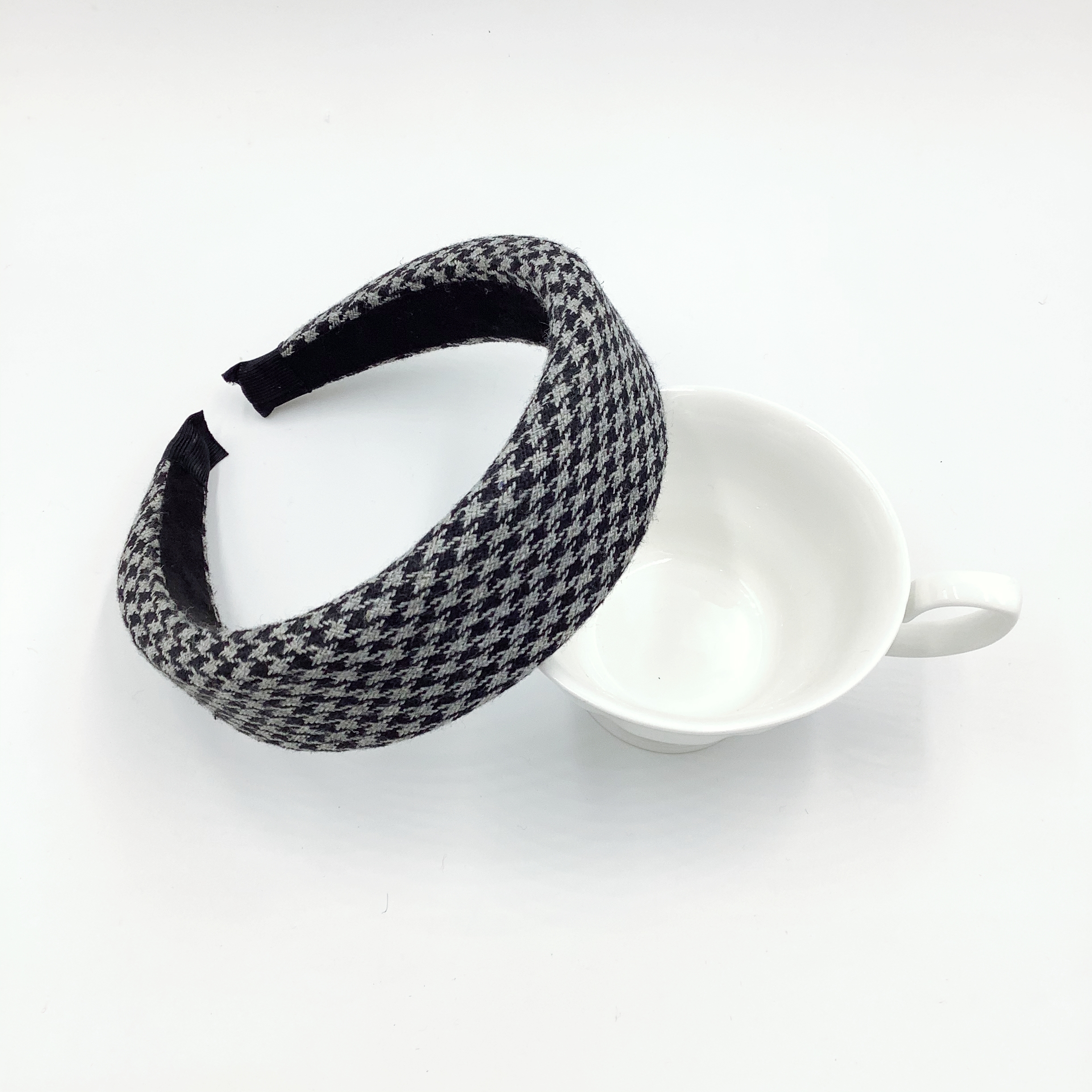 千鸟格  中号黑灰韩版时尚百搭潮流耐看