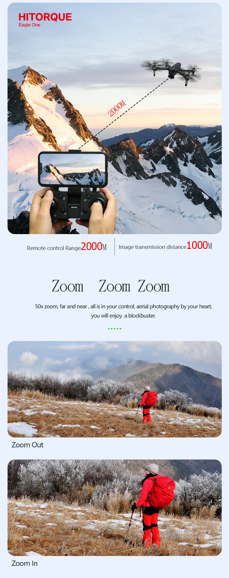 Eagle one Intelligent obstacle Avoidance two-axis Gimbal 4K GPS remote control aircraft detail image 7