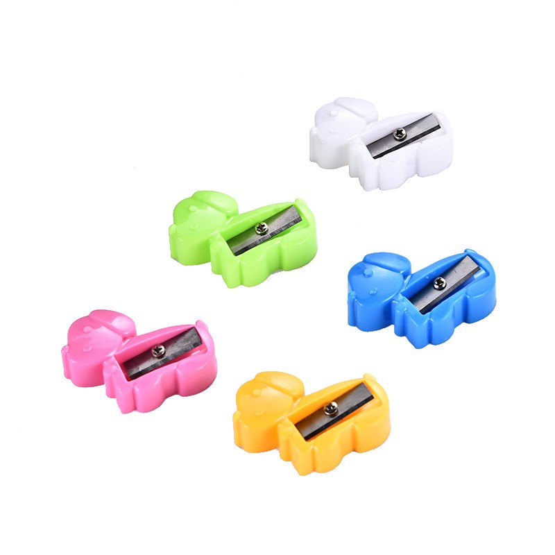 热销动物塑料卷笔刀环保卡通彩色削笔机削笔刀学生海豚铅笔刀削笔器可定制详情8