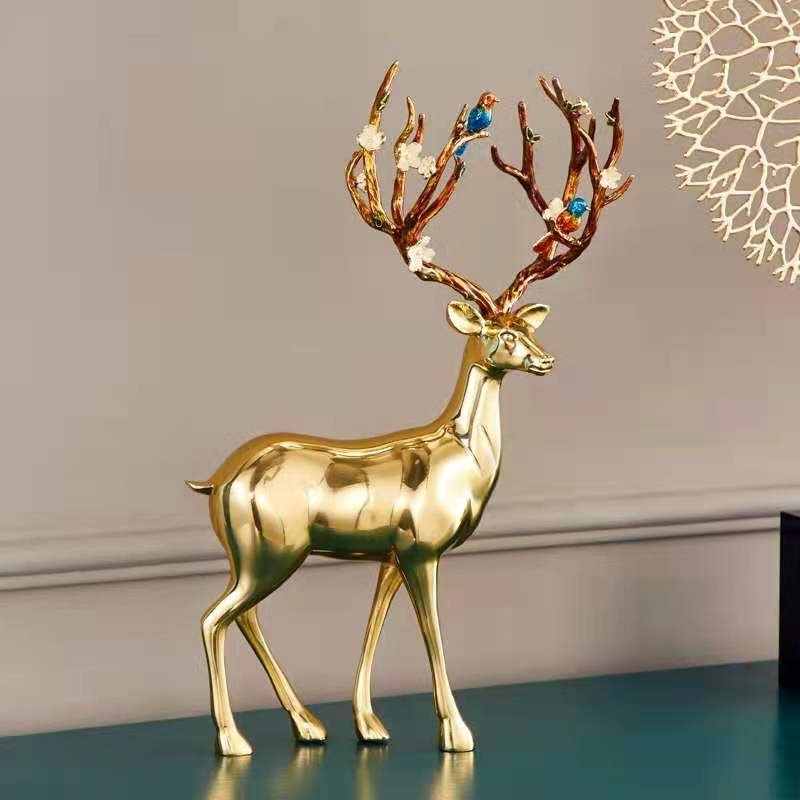 All Copper Decoration Modern Light Luxury Living Room Entrance Tv Cabinet Home Accessories Moving Gifts Specification drawing