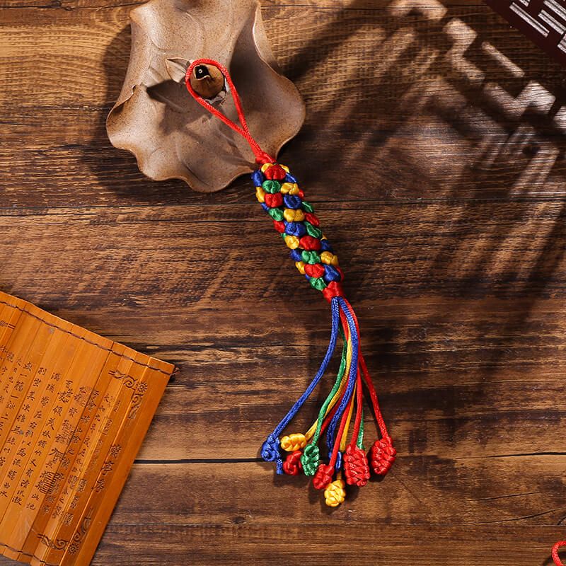 蒙藏/哈达/车内挂件细节图