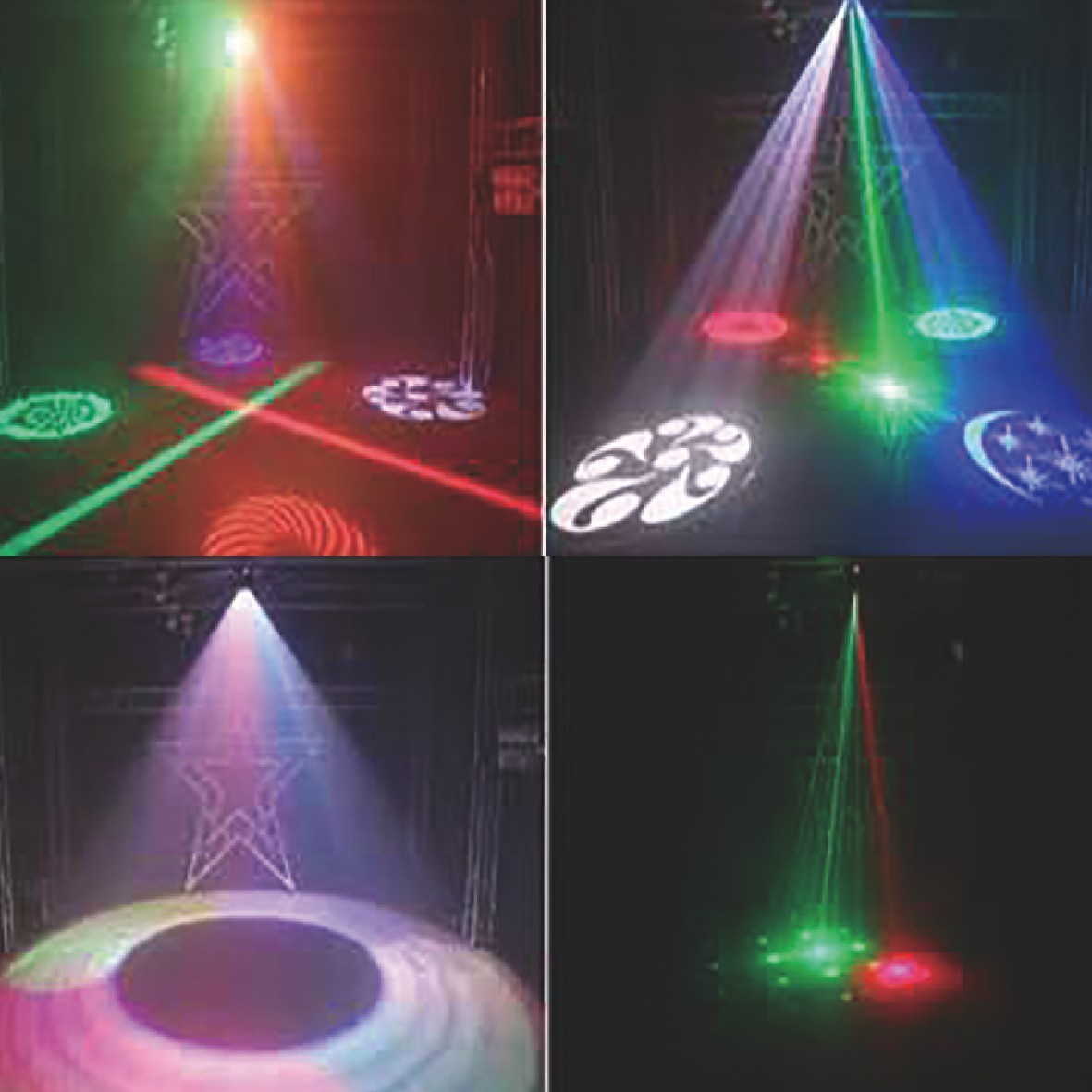 Cyclone LED laser light detail image 2