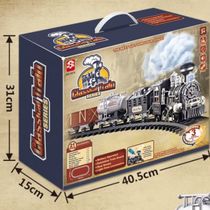 Classic Steam remote rail train (Window box)