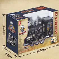 Classic Steam Remote Control rail Train (Window box)