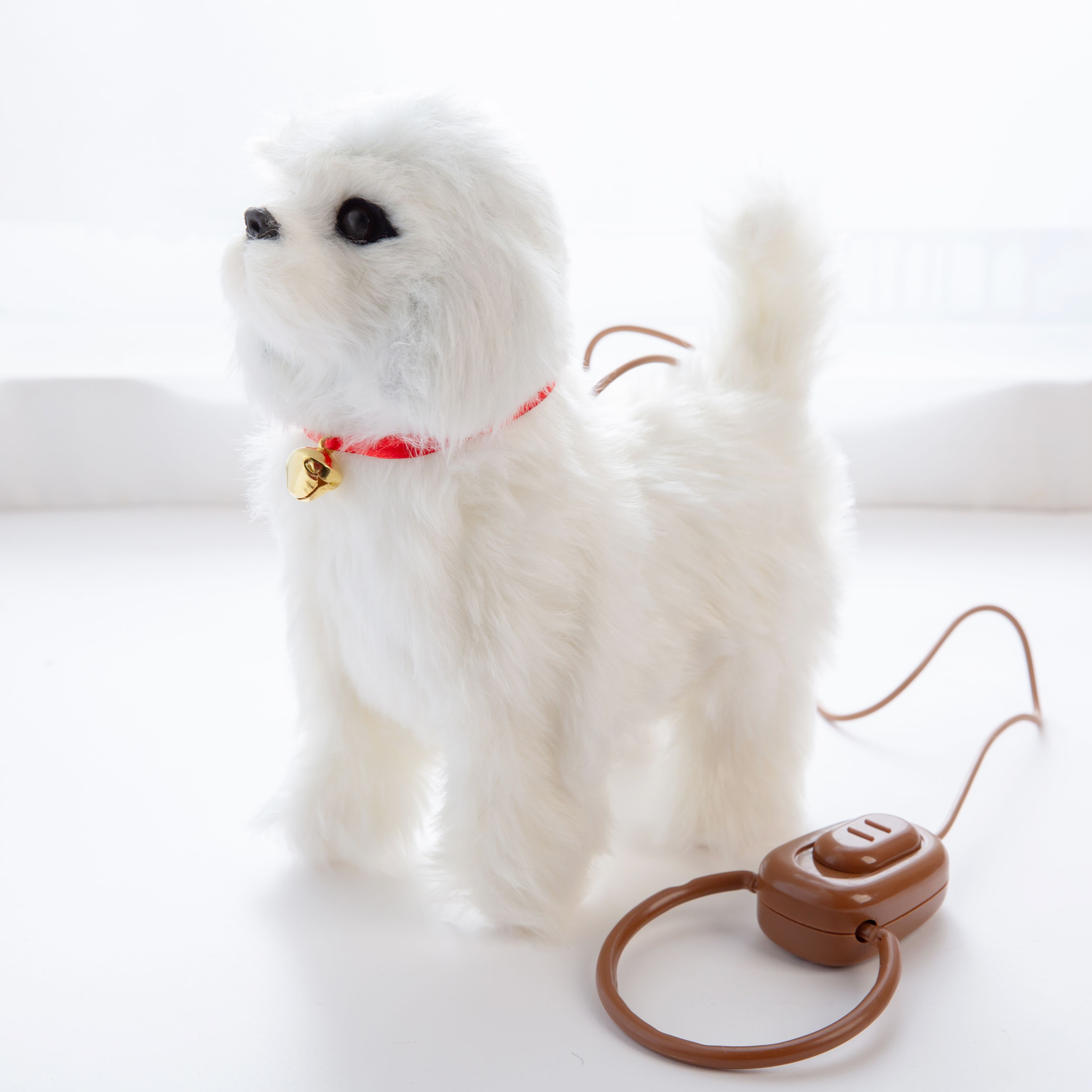 拉环狗 前后走路 动尾巴 走路 带音乐的狗 