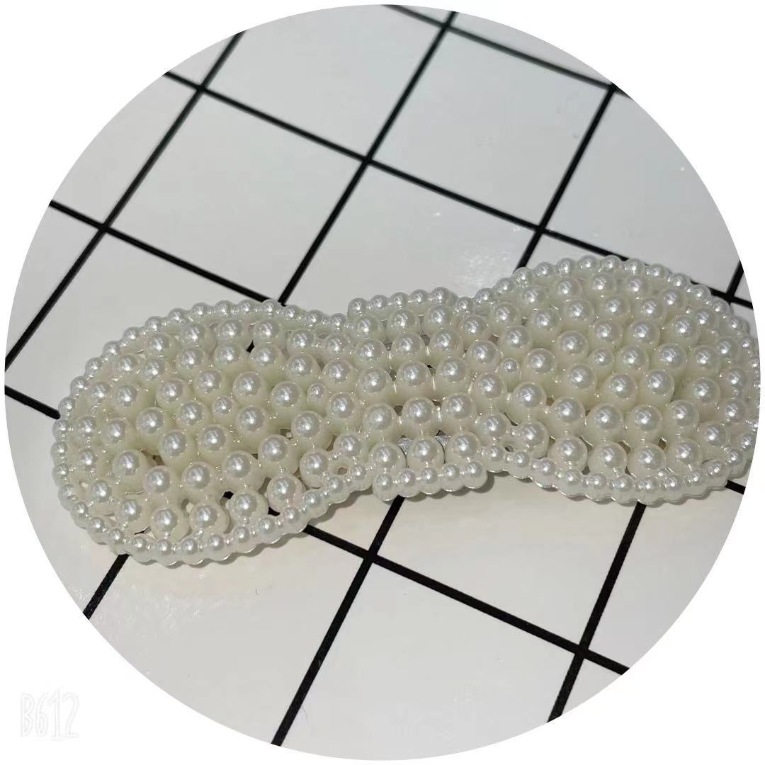Tianyi jewelry network red-hot women's fashion high-end alloy pearl BB clip