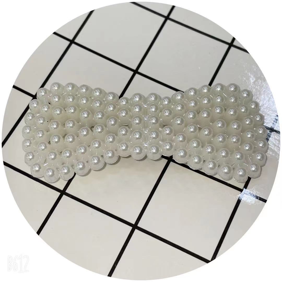 Tianyi jewelry network red-hot women's fashion high-end alloy pearl BB clip thumbnail