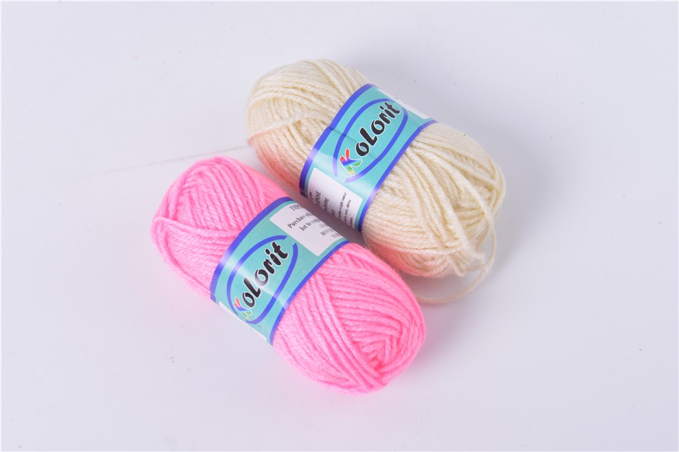 厂家直销16克每球，12个球每包，混色包装毛线详情图4