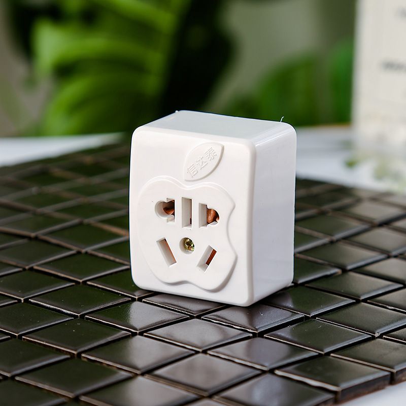 Xindatai high-power five-hole socket 16A air conditioner power strip, one wireless wall-mounted power strip