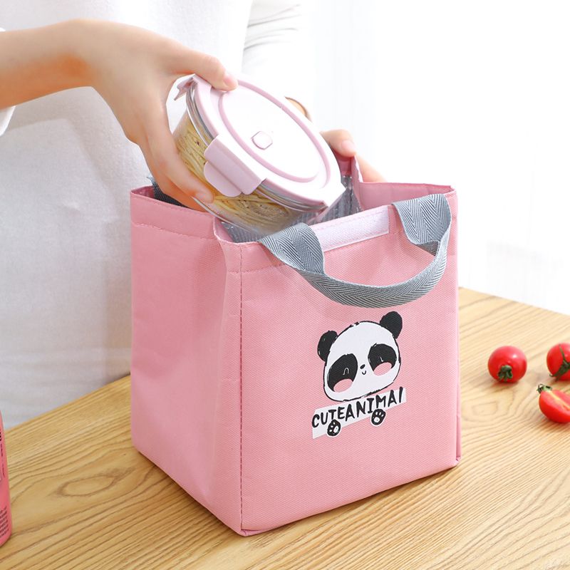 C Cartoon Bento Bag Application Scenario