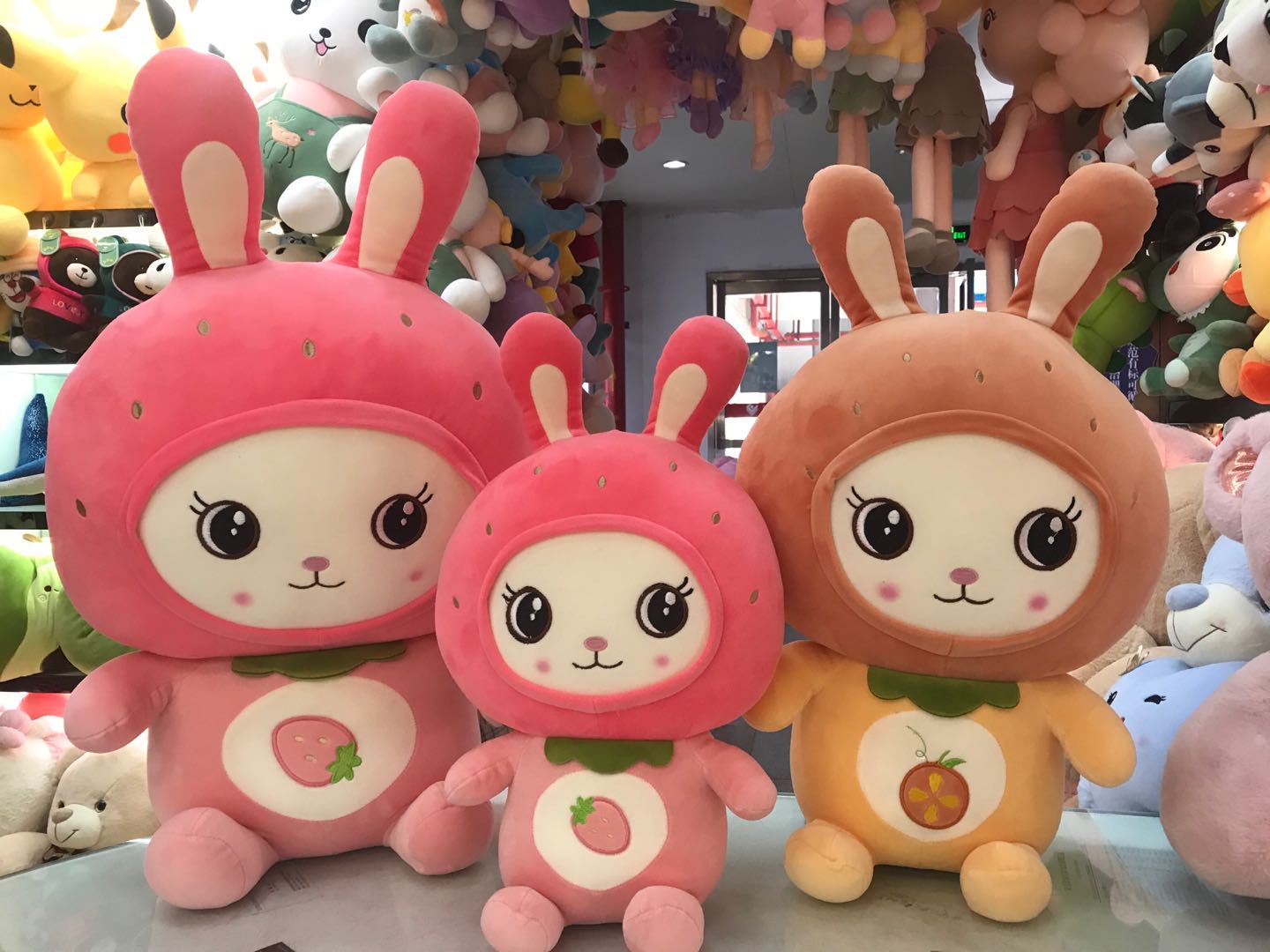 Couple rabbit plush toys, dressing up rabbit boys and girls style plush dolls detail image 11