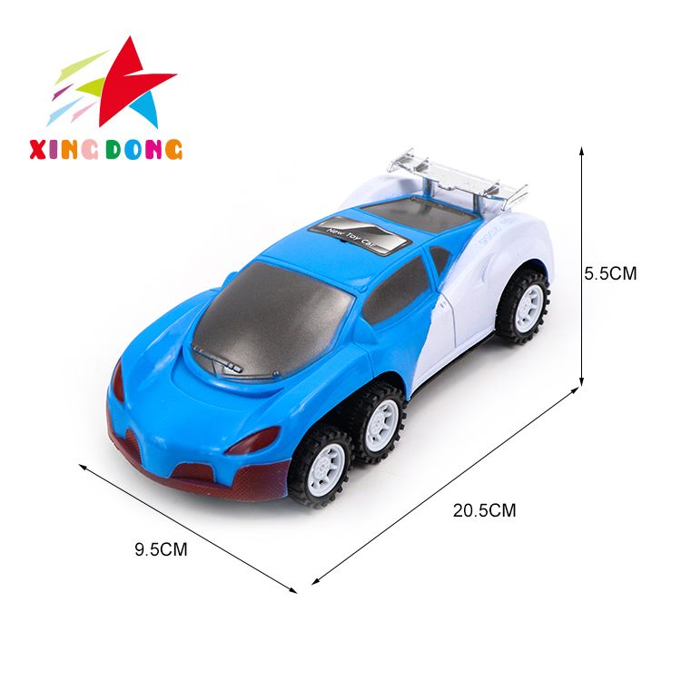 儿童玩具车 惯性汽车 仿真汽车模型白底实物图