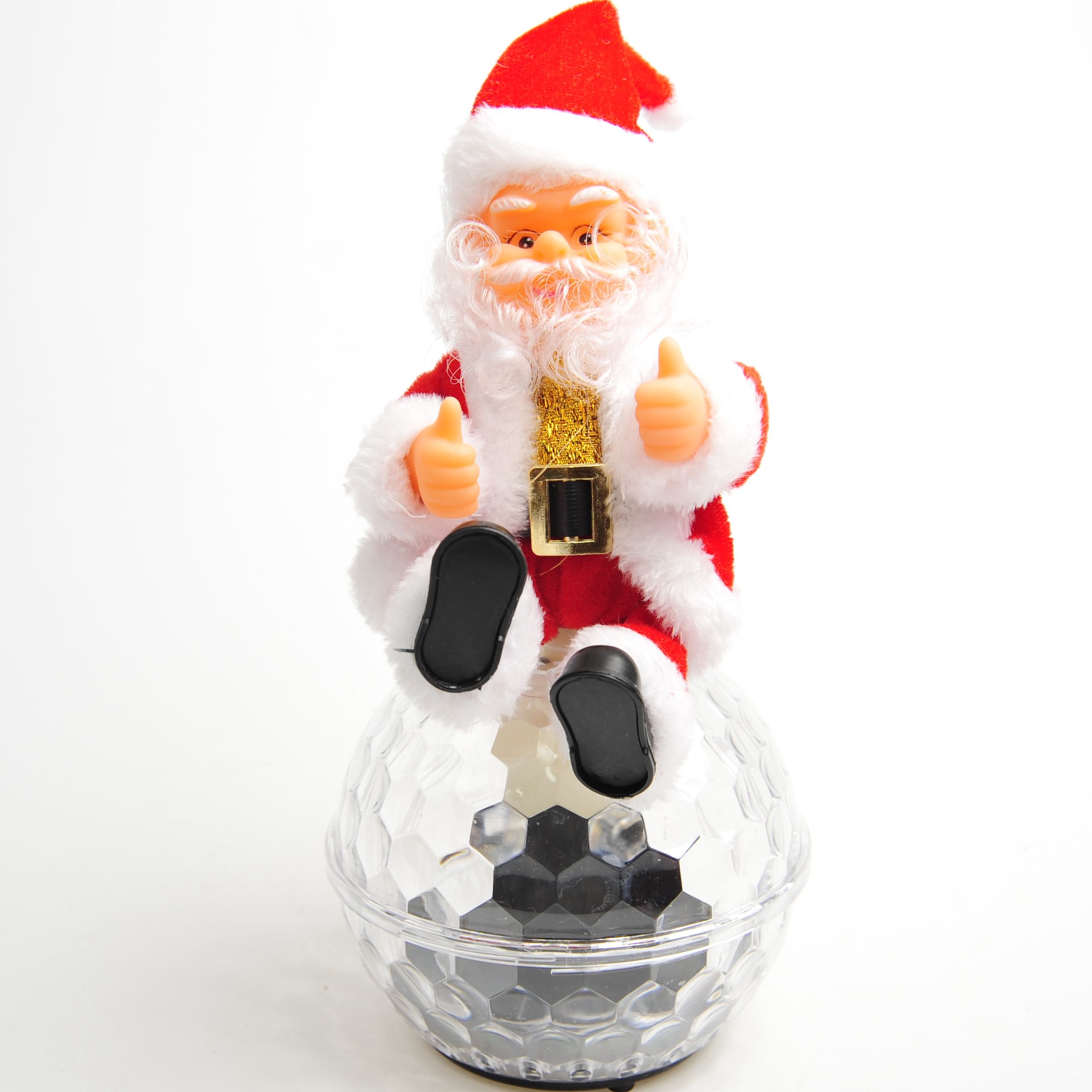 Spin the ball Santa Claus details Picture