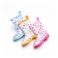 新款水晶花布包边防滑儿童雨靴   时尚经典男女孩雨鞋 厂家直销产品图