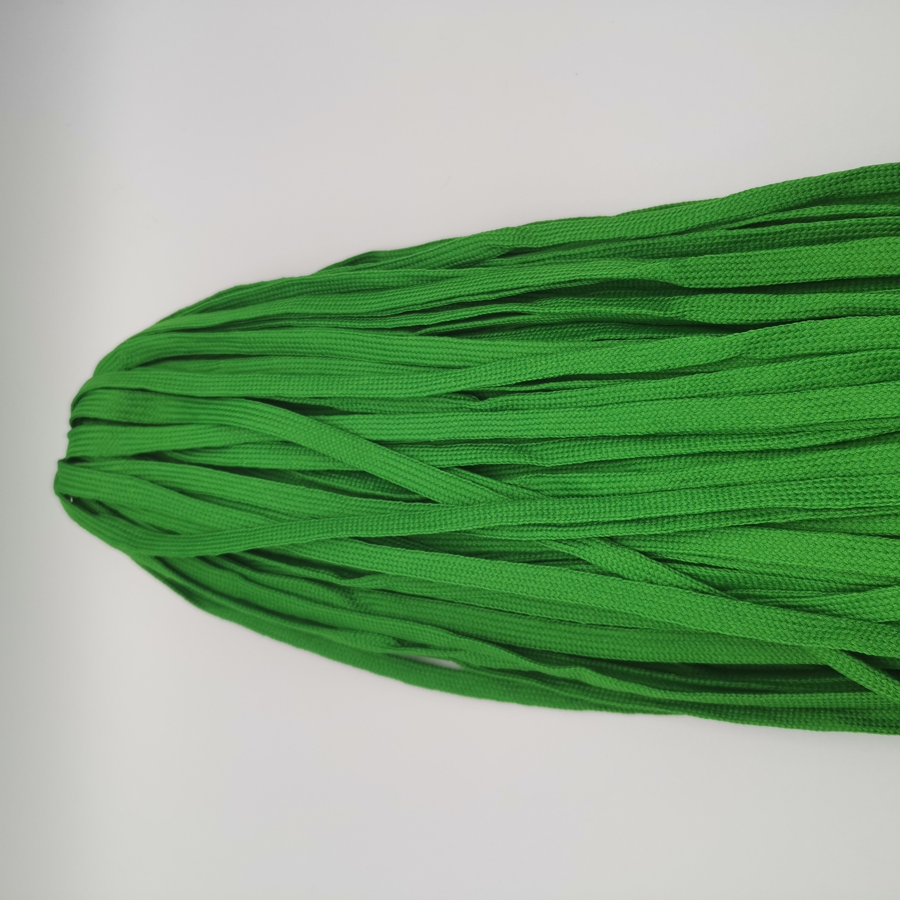 New Polyester Hollow Core Wide Flat Rope Color Horse Belt 6Mm Shoelace Pants Belt Can Be Customized Clothing Accessories undefined