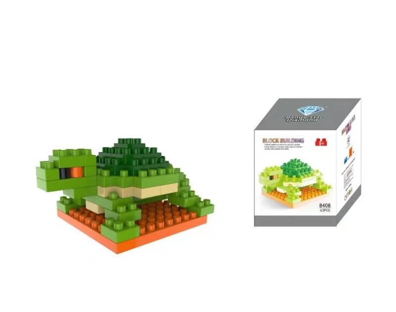 DIY儿童益智拼装模型颗粒动物玩具促销品赠品礼品详情图7