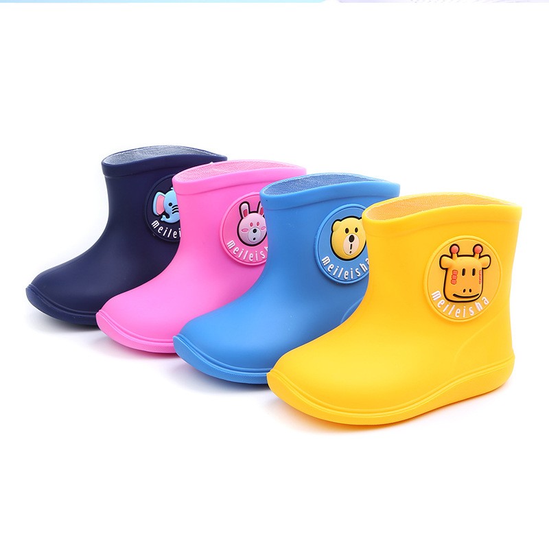 Direct sales of cartoon baby anti-slip rain boots for boys and girls, waterproof and breathable rain boots from the manufacturer detail image 6
