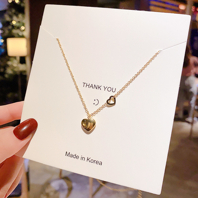 Dongdaemun necklace, unique Korean style, collarbone chain, small waist pendant, factory direct sales, women's 600 details Picture