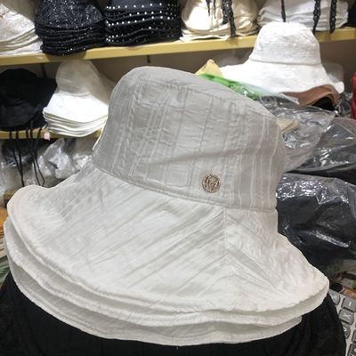 JQ 静俏 日本明星同款uvcut漁夫帽女夏季遮陽防曬帽子遮臉防紫外線盆帽潮详情图3