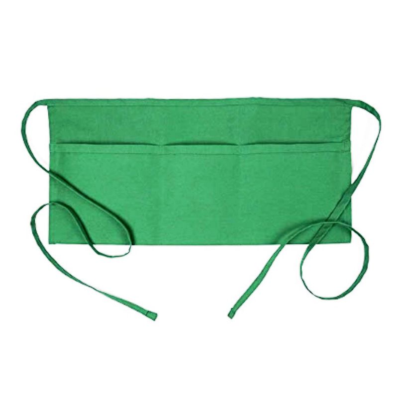 Custom-made short half-length aprons for male and female waiters, advertising aprons for hotels and restaurants, and half-length waistbands for chefs Specification image