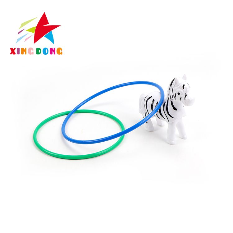 儿童玩具 跳动斑马 上链发条斑马 套圈圈 细节图