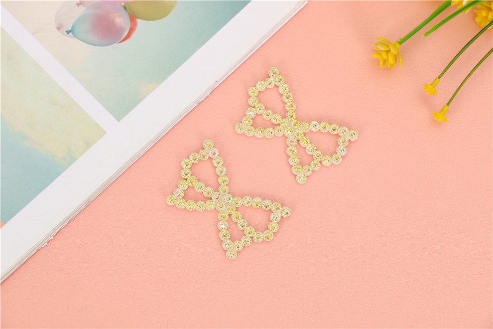 厂家直销平底钻发夹太阳花花边发夹贴片支持来样定制详情图9