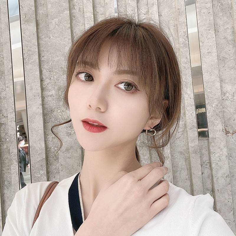 S925银针简约镂空爱心耳钉百搭气质冷淡风耳环日常百搭女耳饰批发 伊左伊右 饰品批发 伊左伊右 饰品批发详情图8