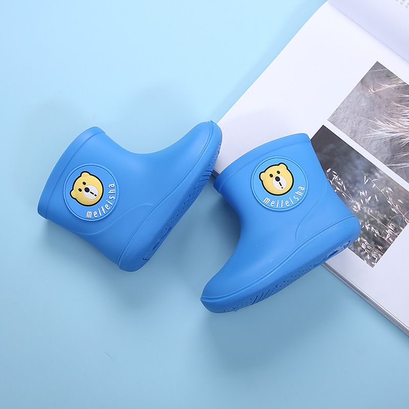 Direct sales of cartoon baby anti-slip rain boots for boys and girls, waterproof and breathable rain boots from the manufacturer Specification image