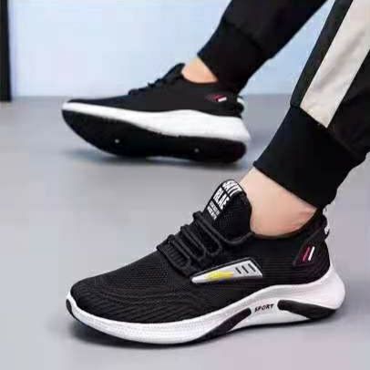 4155241552 Foreign trade wholesale Fashionable new women's sports comfortable and breathable flying woven casual shoes Fashionable and versatile Fashion women's sports comfortable and breathable casual shoes Fashionable and versatile sports shoes 240 Specification image