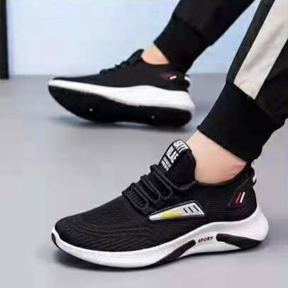 4155241552 Foreign trade wholesale Fashionable new women's sports comfortable and breathable flying woven casual shoes Fashionable and versatile Fashion women's sports comfortable and breathable casual shoes Fashionable and versatile sports shoes 216 detail image 2