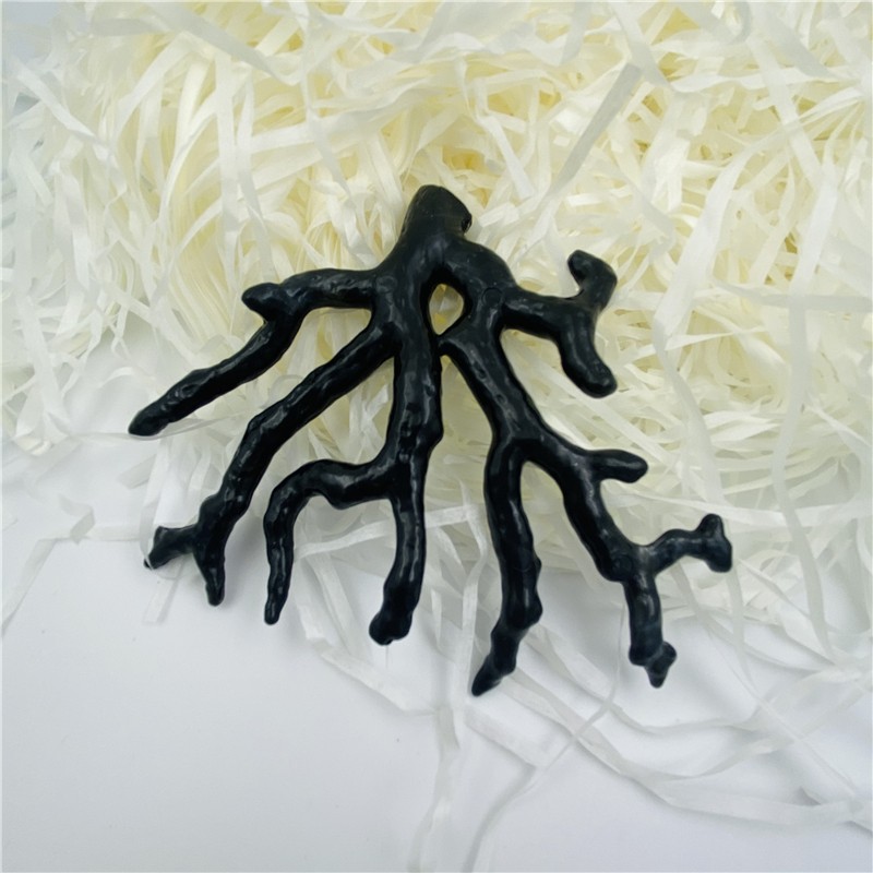 Fashionable acrylic beads imitating coral shapes, two-color cloud scattered beads, DIY earrings, necklaces, accessories, wholesale pendants detail image 14