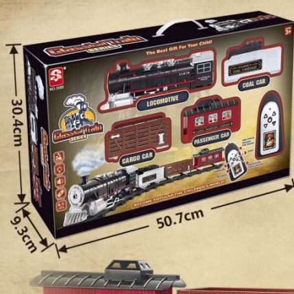 3085 Classic steam remote control rail train