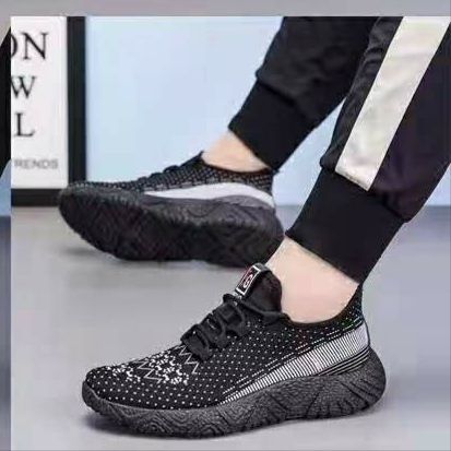 4155241552 Foreign trade wholesale Fashionable new women's sports comfortable and breathable flying woven casual shoes Fashionable and versatile Fashion women's sports comfortable and breathable casual shoes Fashionable and versatile sports shoes 216 Specification image