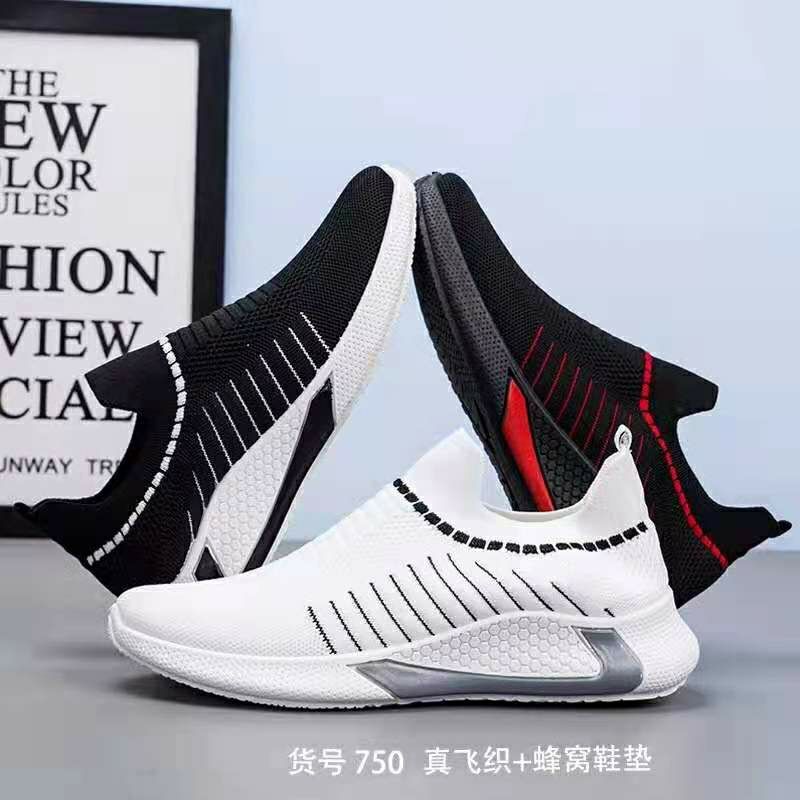 4155241552外贸批发时尚新款女士运动舒适透气飞织休闲鞋时尚百搭时尚女士运动舒适透气运动休闲鞋时尚百搭运动鞋214产品图