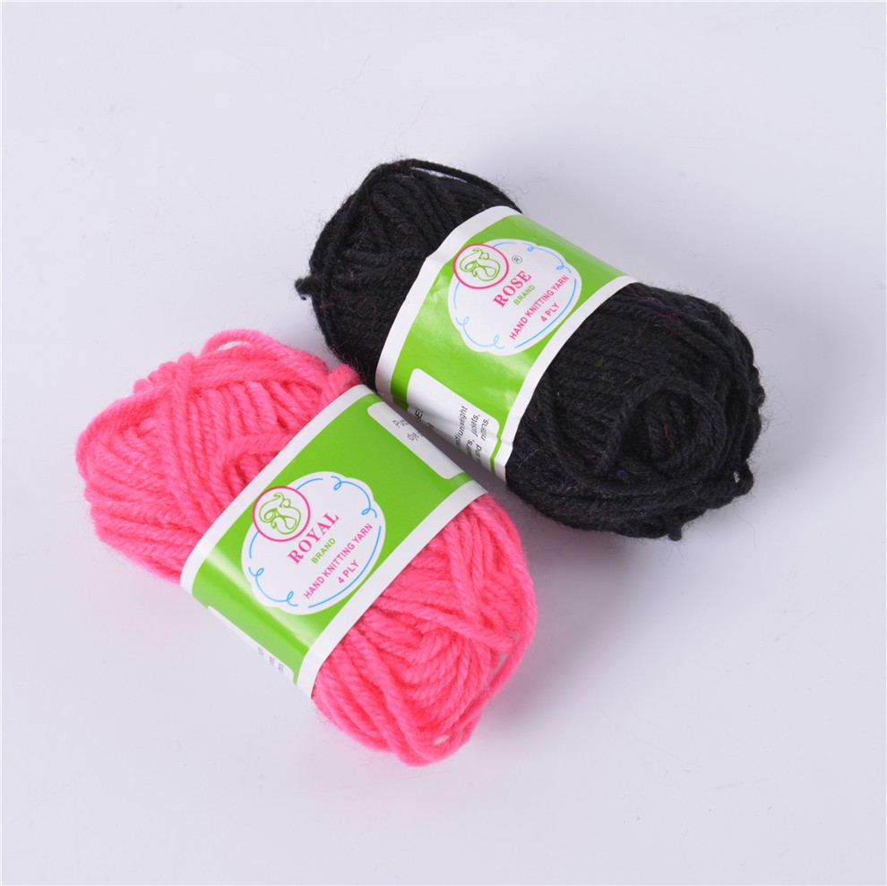 厂家直销16克每球，12个球每包，混色包装毛线详情图3