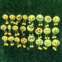 35cm expression pillow cushion, office pillow, smiling face pillow cushion, expression round pillow detail image 3