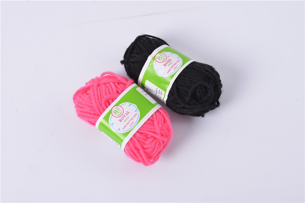 厂家直销16克每球，12个球每包，混色包装毛线详情图5