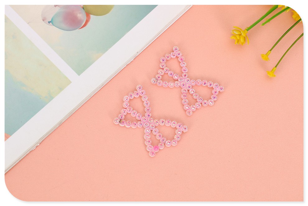 厂家直销平底钻发夹太阳花花边发夹贴片支持来样定制详情图4