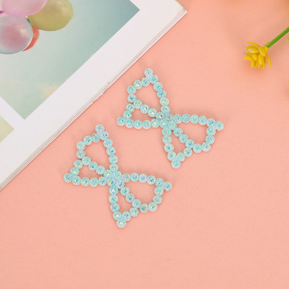 厂家直销平底钻发夹太阳花花边发夹贴片支持来样定制产品图