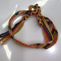 Classic Nepalese friendship bracelet Ethnic style handmade Geneva Bohemian style color contrast hand-woven rope bracelet M-01