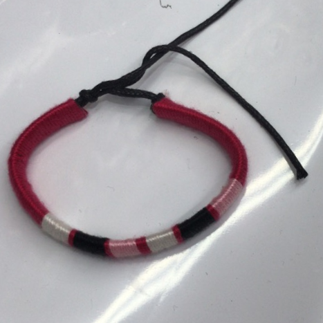 Handwoven color winding leather men's cool wrist jewelry strap bracelet 04